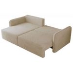 Narożnik MESTO L - strona lewa - kremowy, plusz