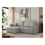 Narożnik MESTO L - strona lewa - jasnoszary, struktura