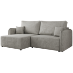 Narożnik MESTO L - strona lewa - jasnoszary, struktura