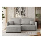 Narożnik MESTO L - strona lewa - jasnoszary, struktura