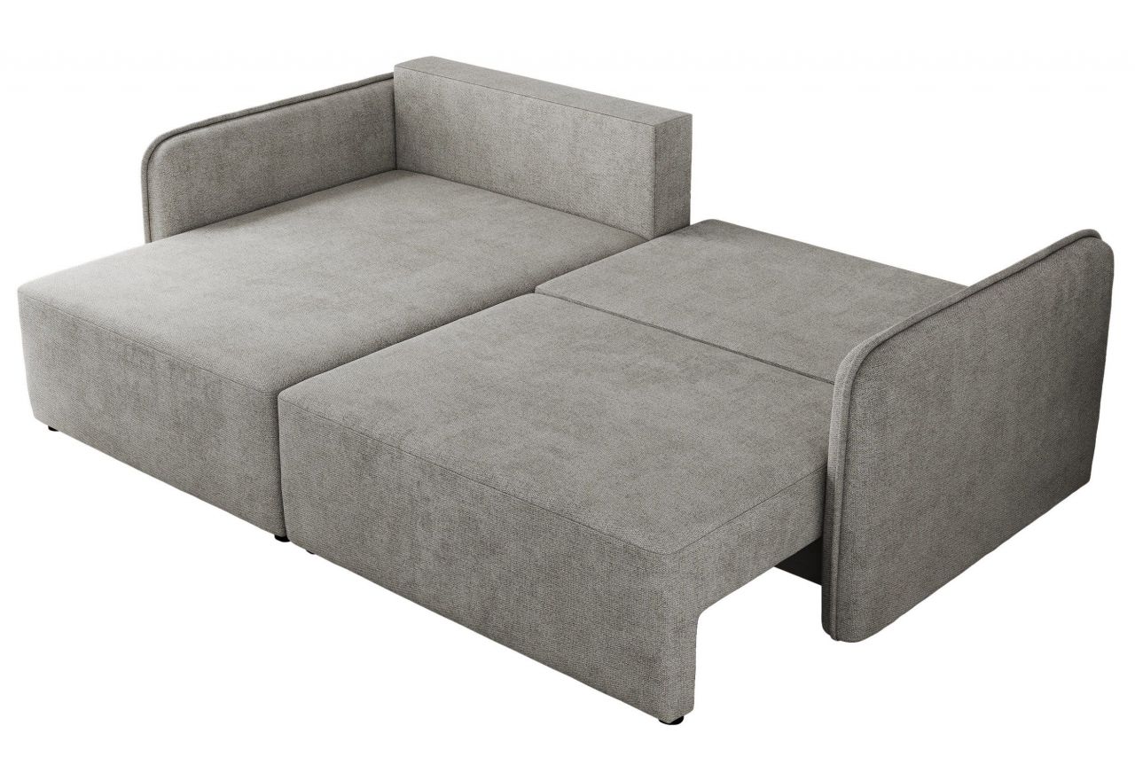 Narożnik MESTO L - strona lewa - jasnoszary, struktura