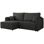 Narożnik MESTO L - strona lewa - szary, struktura