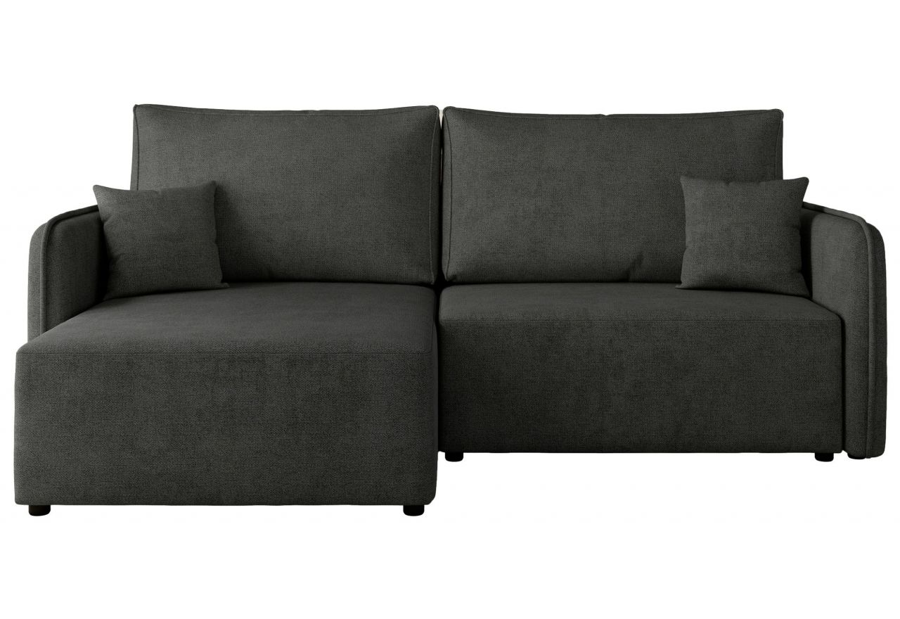 Narożnik MESTO L - strona lewa - szary, struktura