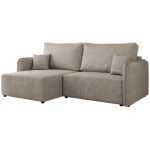 Narożnik MESTO L - strona lewa - beżowy, struktura