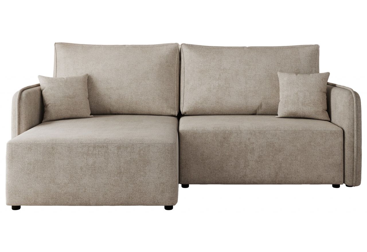 Narożnik MESTO L - strona lewa - beżowy, struktura