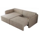 Narożnik MESTO L - strona lewa - beżowy, struktura