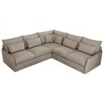 Narożnik VERSO L - uniwersalny - beżowy, struktura