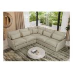 Narożnik VERSO L - uniwersalny - beżowy, welvet