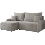 Narożnik ARPA L - strona lewa - jasnoszary, plusz