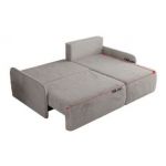 Narożnik ARPA L - strona lewa - jasnoszary, plusz