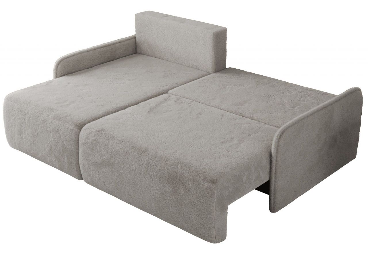 Narożnik ARPA L - strona lewa - jasnoszary, plusz