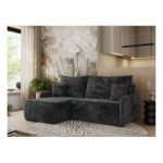 Narożnik ARPA L - strona lewa - ciemnoszary, plusz