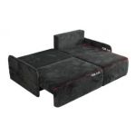 Narożnik ARPA L - strona lewa - ciemnoszary, plusz