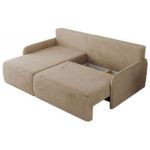 Narożnik ARPA L - strona lewa - beżowy, plusz