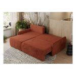 Narożnik ARPA L - strona lewa - pomarańczowy, plusz