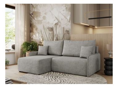 Narożnik ARPA L - strona lewa - jasnoszary, struktura