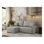 Narożnik ARPA L - strona lewa - jasnoszary, struktura