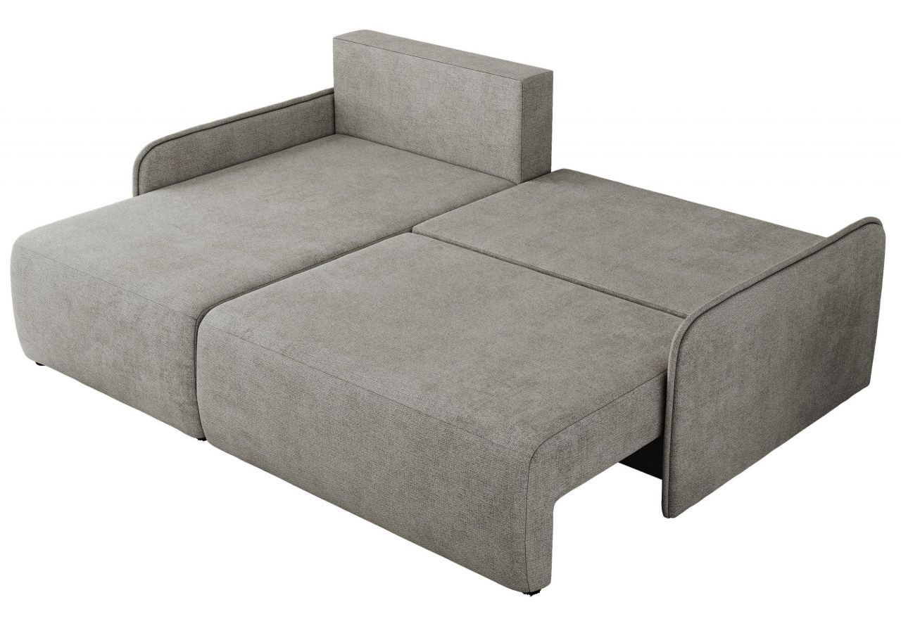 Narożnik ARPA L - strona lewa - jasnoszary, struktura