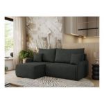 Narożnik ARPA L - strona lewa - ciemnoszary, struktura