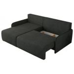 Narożnik ARPA L - strona lewa - ciemnoszary, struktura