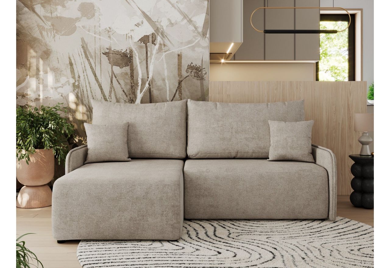 Narożnik ARPA L - strona lewa - beżowy, struktura