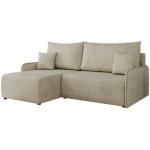 Narożnik ARPA L - strona lewa - beżowy, welwet