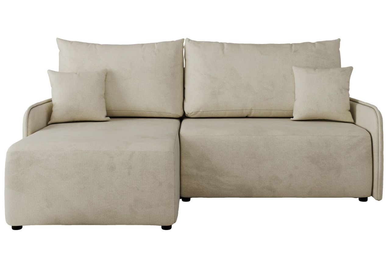 Narożnik ARPA L - strona lewa - beżowy, welwet