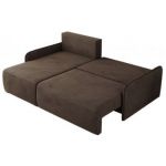 Narożnik ARPA L - strona lewa - brązowy, welwet