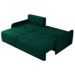 Narożnik ARPA L - strona lewa - ciemnozielony, welwet