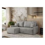 Narożnik ARPA L - strona lewa - jasnoszary, welwet