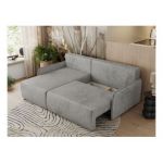 Narożnik ARPA L - strona lewa - jasnoszary, welwet