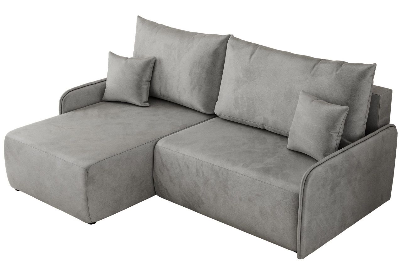 Narożnik ARPA L - strona lewa - jasnoszary, welwet