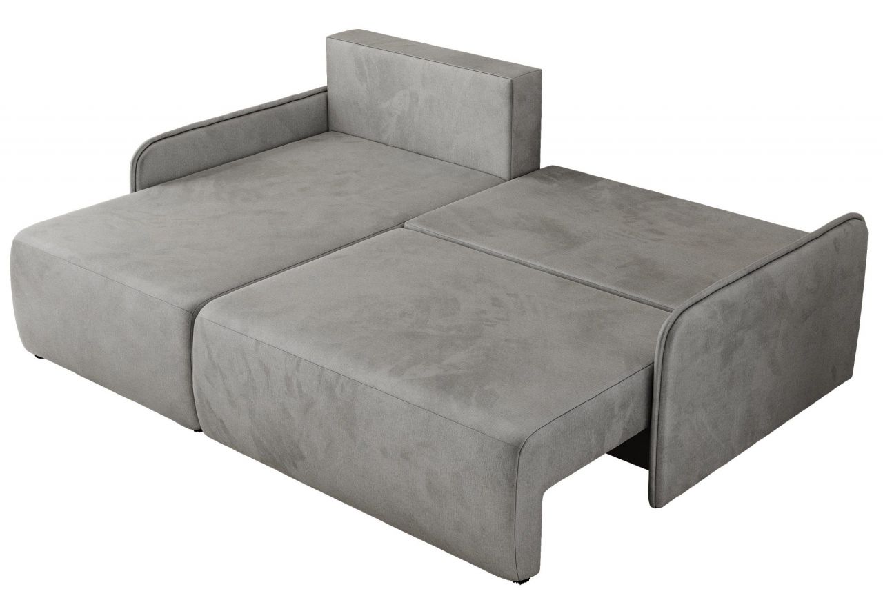 Narożnik ARPA L - strona lewa - jasnoszary, welwet