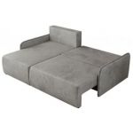 Narożnik ARPA L - strona lewa - jasnoszary, welwet