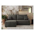 Narożnik ARPA L - strona lewa - ciemnoszary, welwet