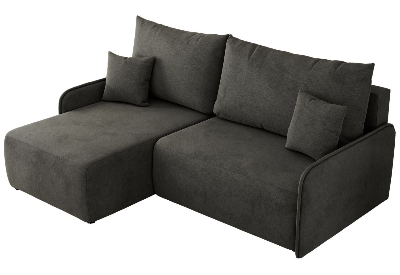 Narożnik ARPA L - strona lewa - ciemnoszary, welwet