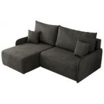 Narożnik ARPA L - strona lewa - ciemnoszary, welwet