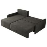 Narożnik ARPA L - strona lewa - ciemnoszary, welwet