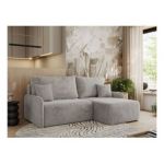 Narożnik ARPA L - strona prawa - jasnoszary, plusz