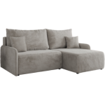 Narożnik ARPA L - strona prawa - jasnoszary, plusz