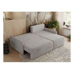 Narożnik ARPA L - strona prawa - jasnoszary, plusz