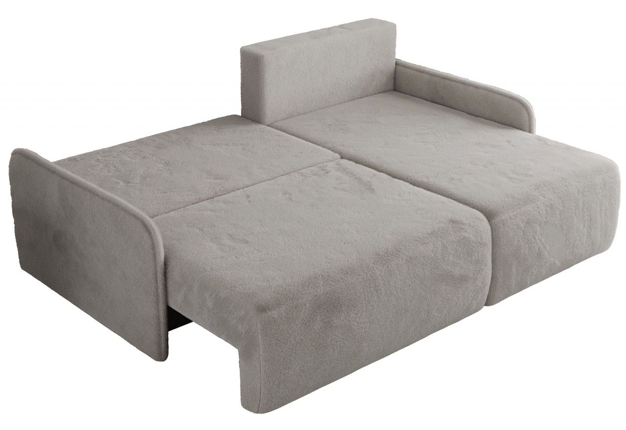 Narożnik ARPA L - strona prawa - jasnoszary, plusz