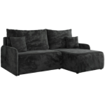 Narożnik ARPA L - strona prawa - ciemnoszary, plusz