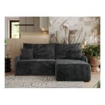 Narożnik ARPA L - strona prawa - ciemnoszary, plusz