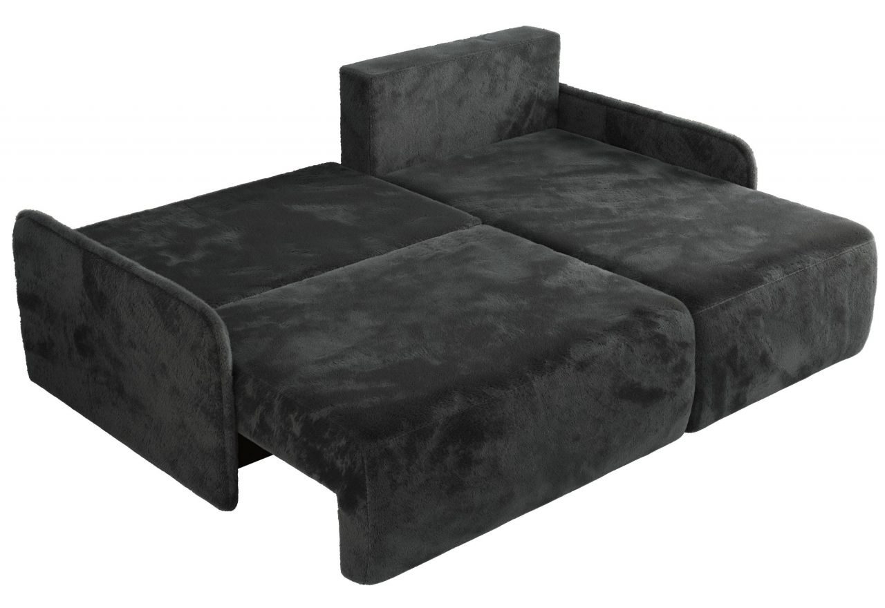 Narożnik ARPA L - strona prawa - ciemnoszary, plusz