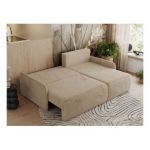 Narożnik ARPA L - strona prawa - beżowy, plusz