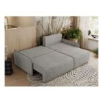 Narożnik ARPA L - strona prawa - jasnoszary, struktura