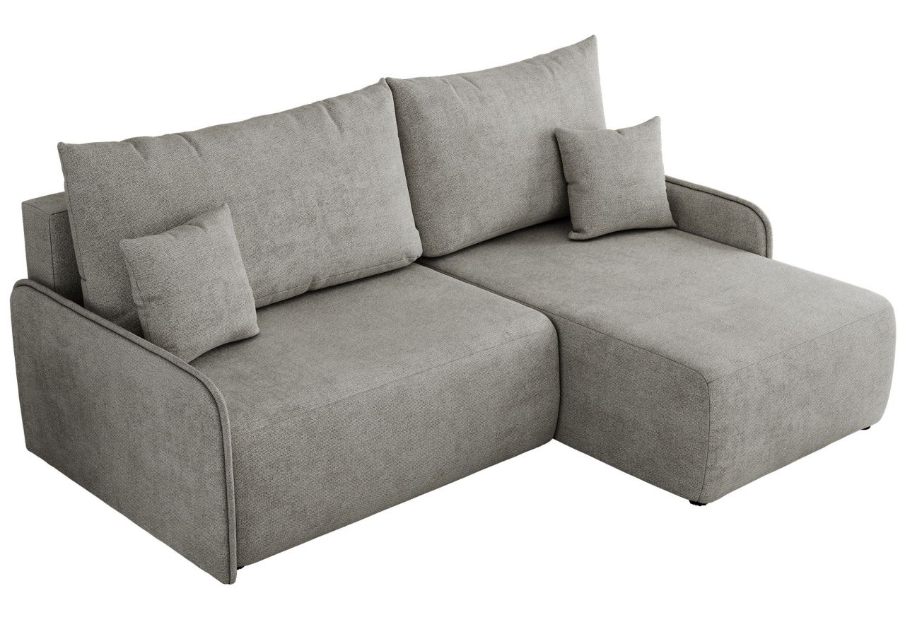 Narożnik ARPA L - strona prawa - jasnoszary, struktura