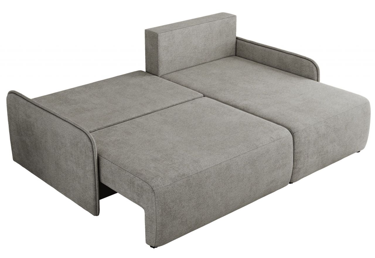 Narożnik ARPA L - strona prawa - jasnoszary, struktura