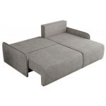 Narożnik ARPA L - strona prawa - jasnoszary, struktura